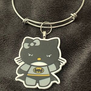 Hello Kitty Batman Charm Bracelet